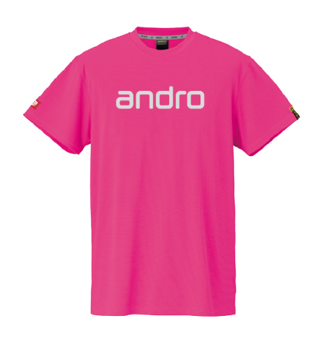 アンドロ ナパTシャツ デオ(ピンク×シルバー)