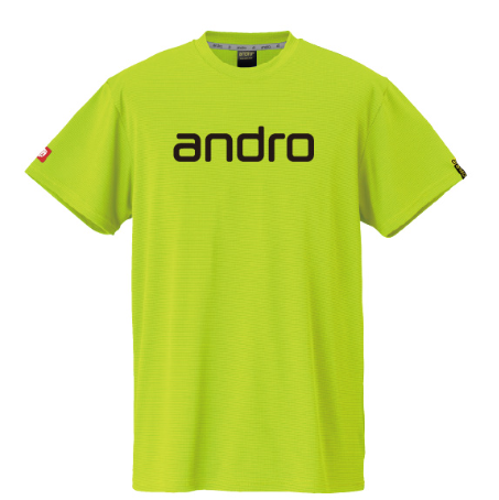 アンドロ ナパTシャツ デオ（ネオンイエロー×ブラック）