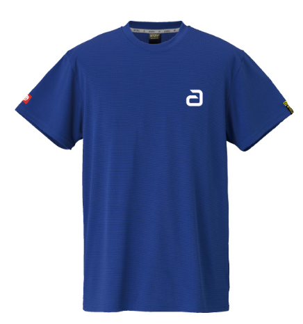 アンドロ ナパTシャツ デオ アルファ（ディープブルー×ホワイト）