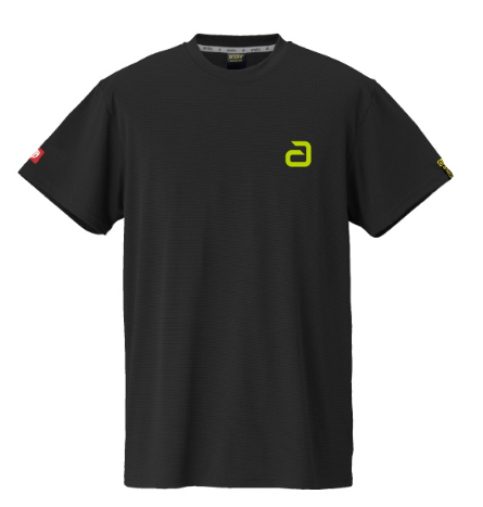 アンドロ ナパTシャツ デオ アルファ（ブラック×ネオンイエロー）