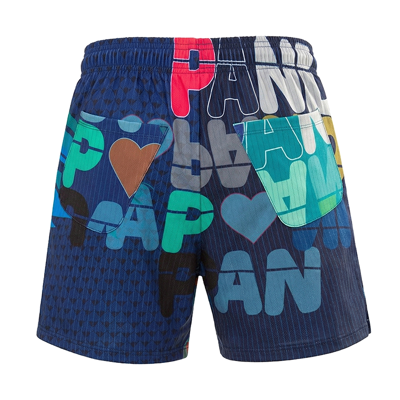ハートフルパンダーニ エアロパンツ-PANTAミステリーブルー