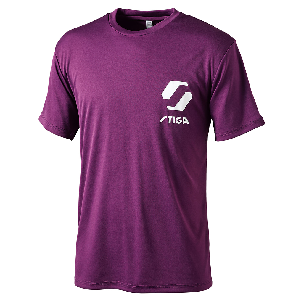 STIGAロゴTシャツJP-２（パープル）