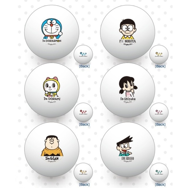 I'm DORAEMON キャラクターボール 6球入