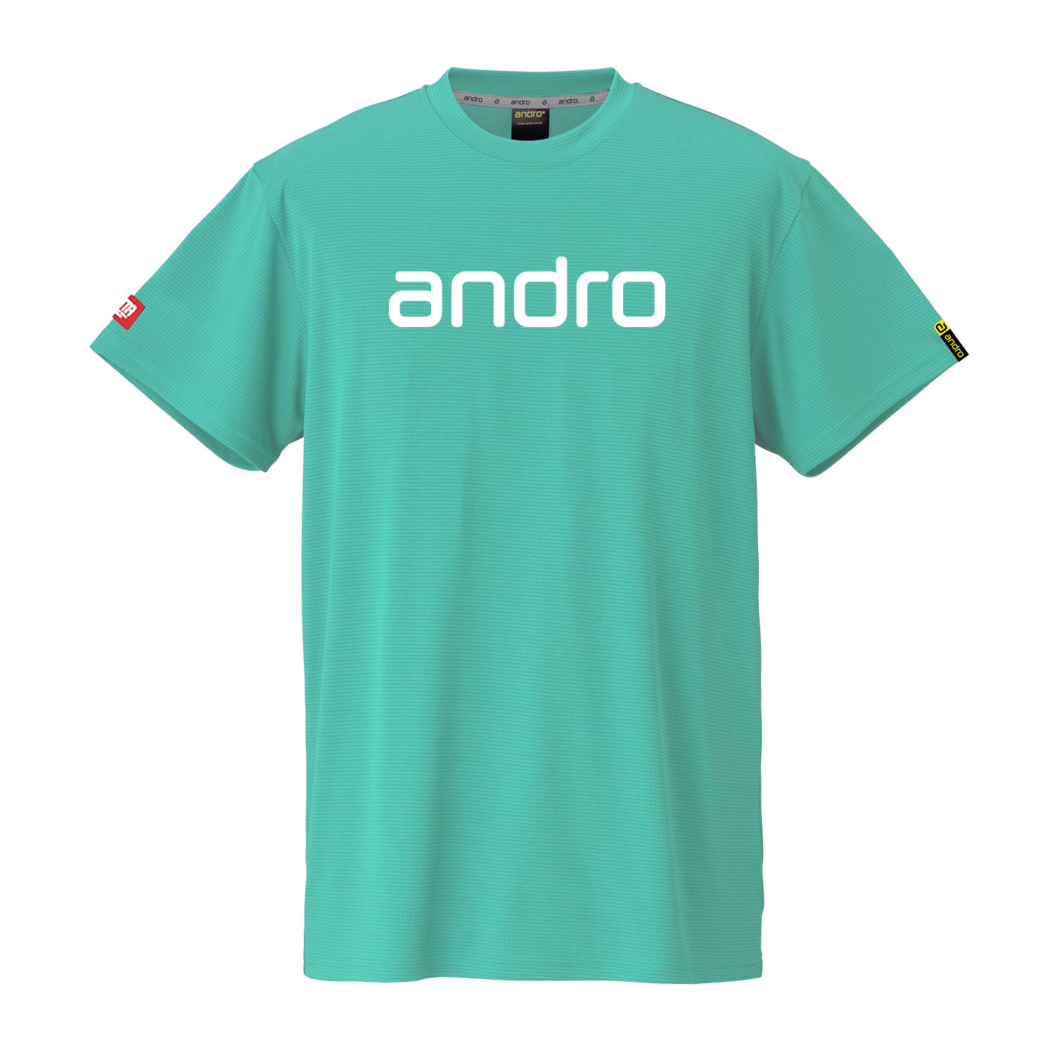 アンドロ ナパTシャツ デオ（ターコイズ×ホワイト）